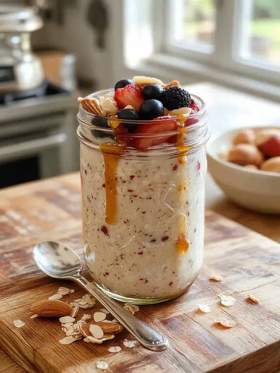 creamy protein packed breakfast