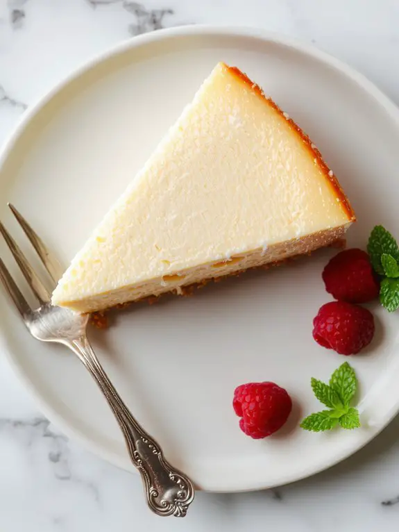 creamy rich baked dessert
