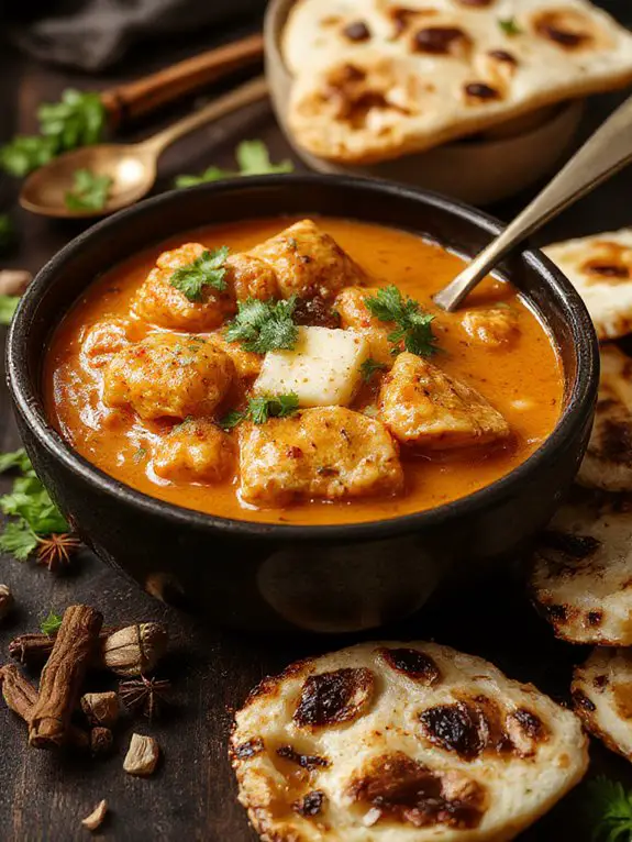creamy spiced tender quick