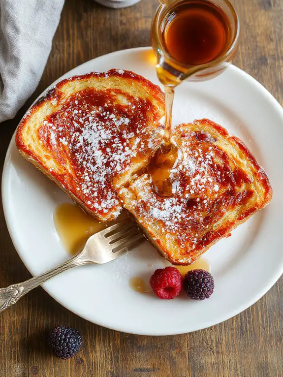 crispy custardy breakfast perfection
