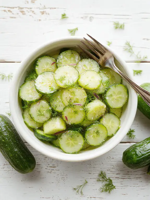 english cucumbers enhance presentation