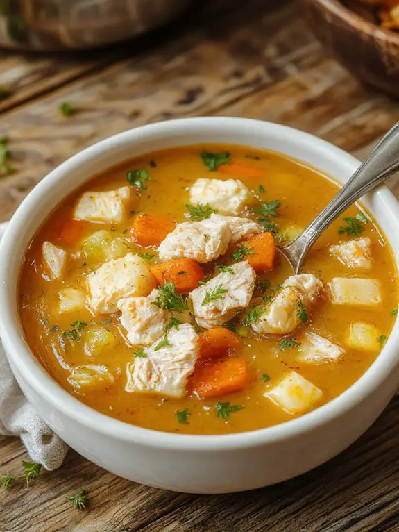 enhance flavor with broth