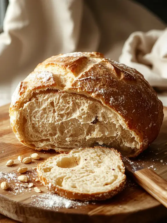 fermented natural yeast bread