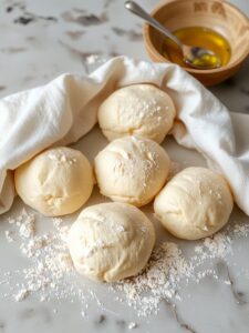 flour yeast water salt