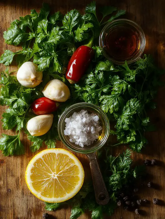 fresh vibrant herb balance
