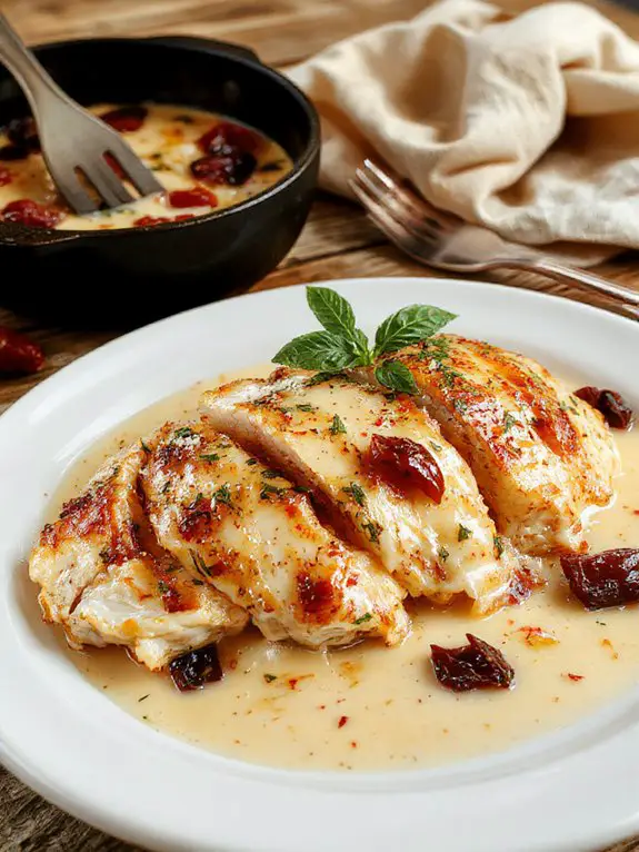 generously season sear simmer sauce