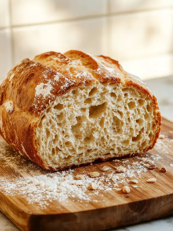 golden crust airy crumb