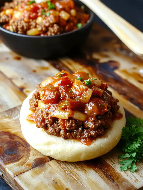 ground beef tomato sauce