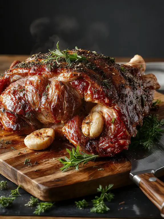 herb crusted reverse seared perfection
