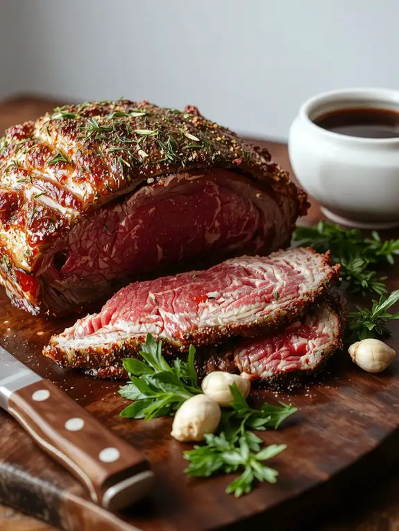 juicy beef roast preparation