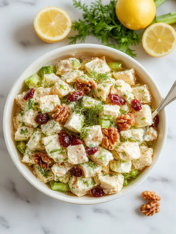 perfect chicken salad preparation