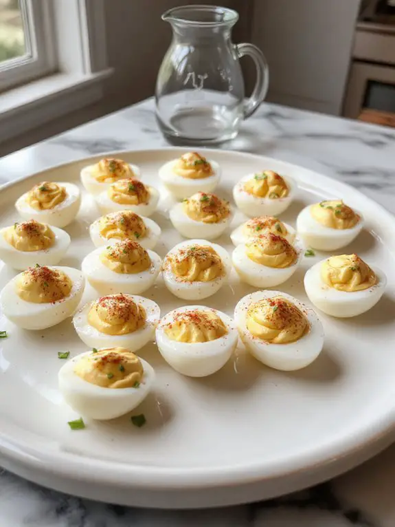 perfect deviled egg technique