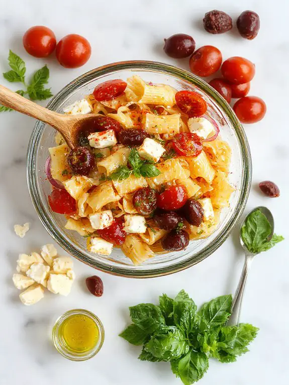 perfect pasta salad ingredients