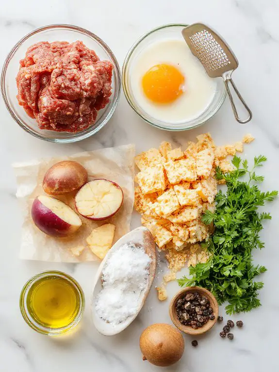 perfectly balanced meatball ingredients