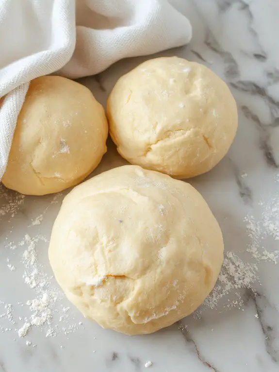 proper gluten development techniques