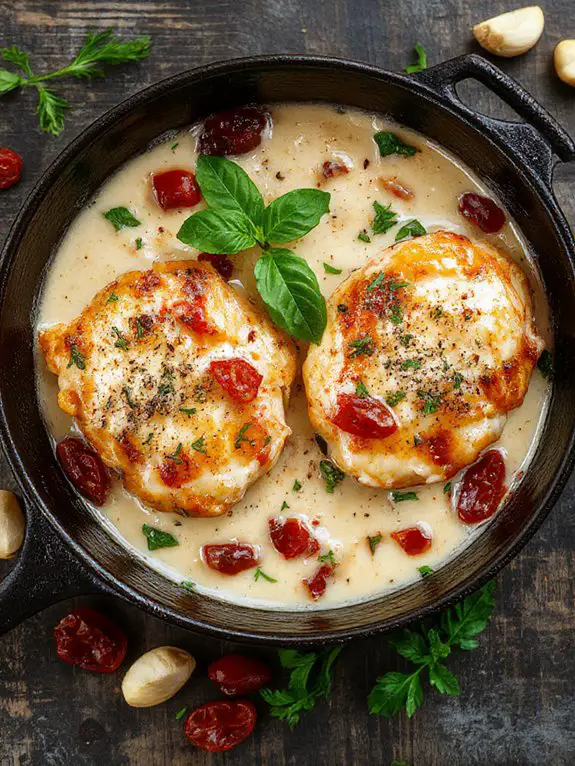 quick creamy chicken dish