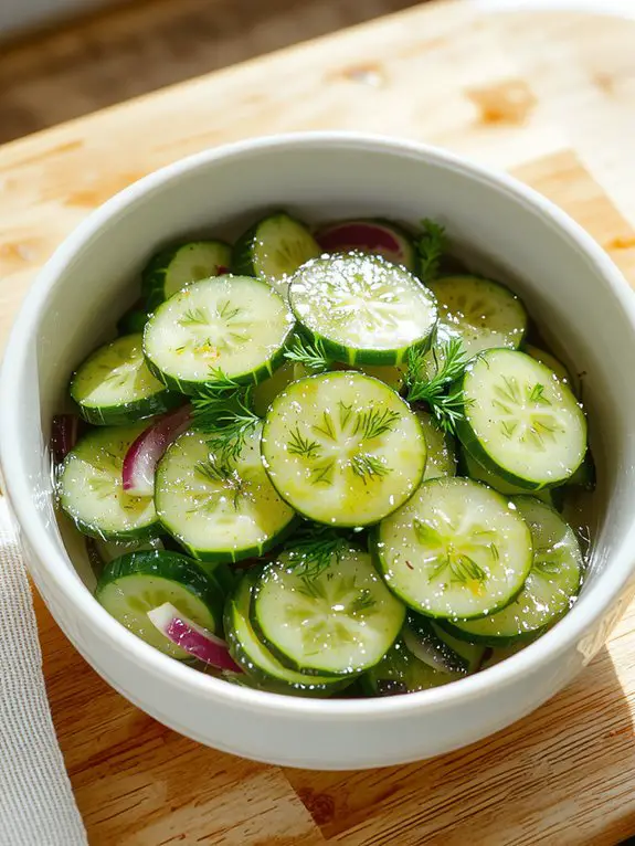 refreshing summer vegetable dish