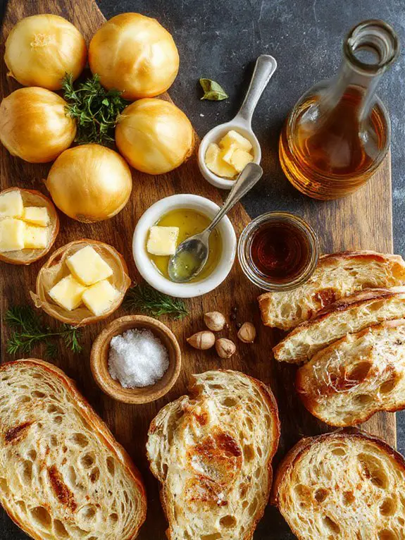 rich caramelized onion soup