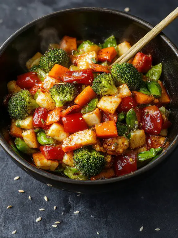 sauce caramelizes before coating
