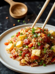 savory stir fried dish