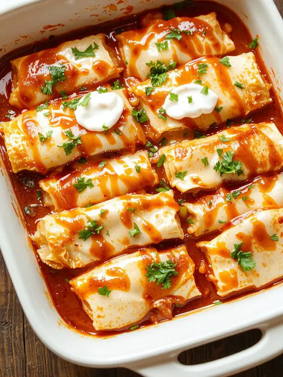 spicy baked mexican dish