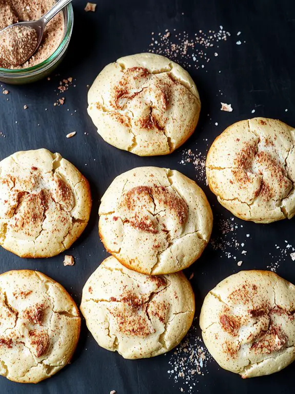 sweet cinnamon sugar cookies