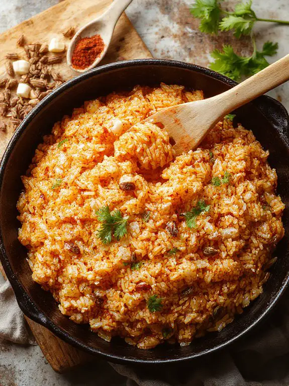 toast rice golden nutty