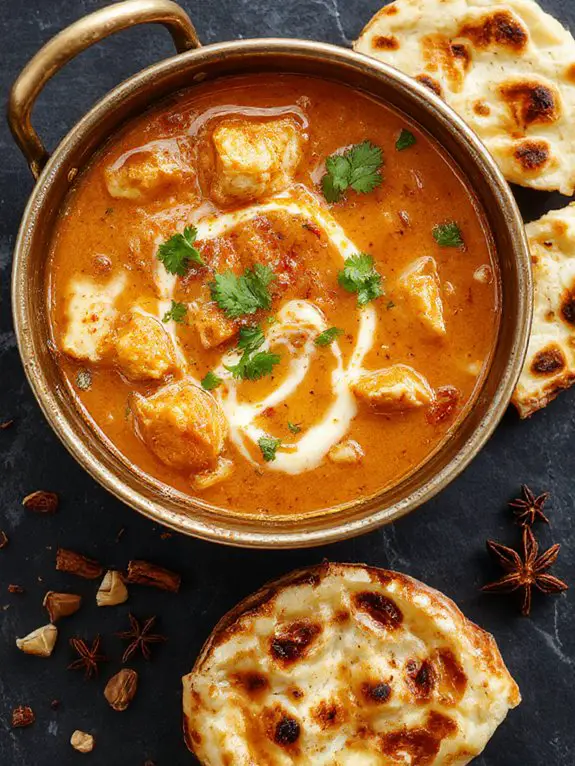 velvety spiced butter chicken