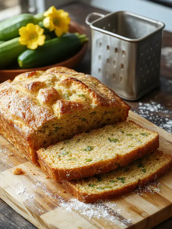 zucchini bread nutrition details
