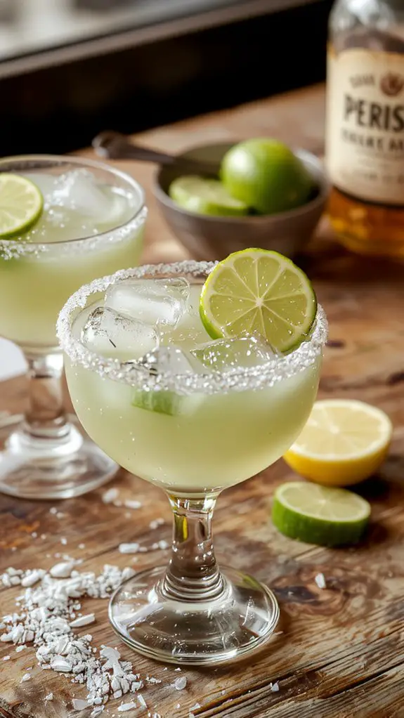 add lime garnish fresh