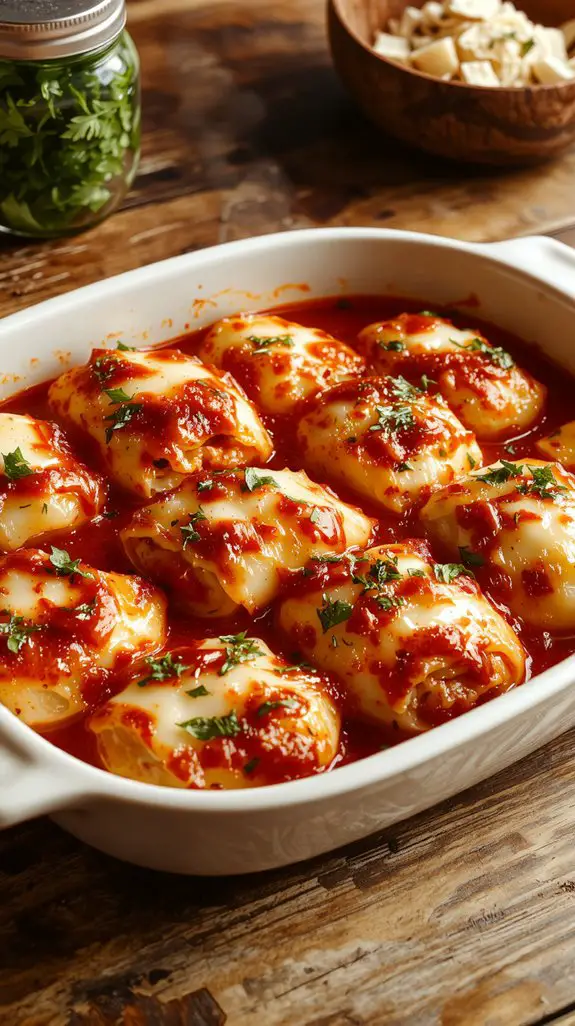 bake rest garnish serve