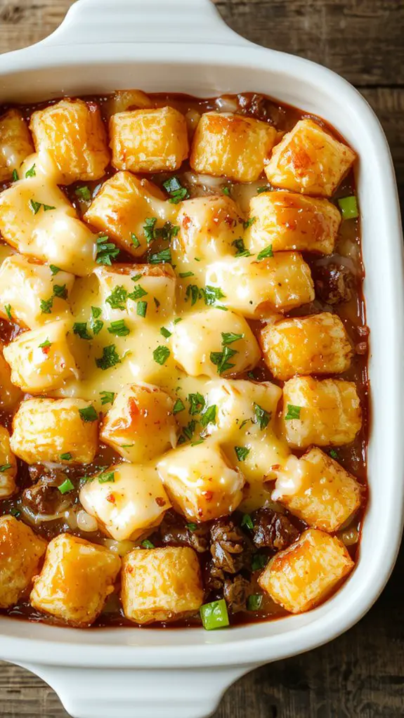 cheesy comforting potato bake