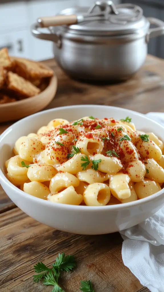 cheesy creamy pasta delight