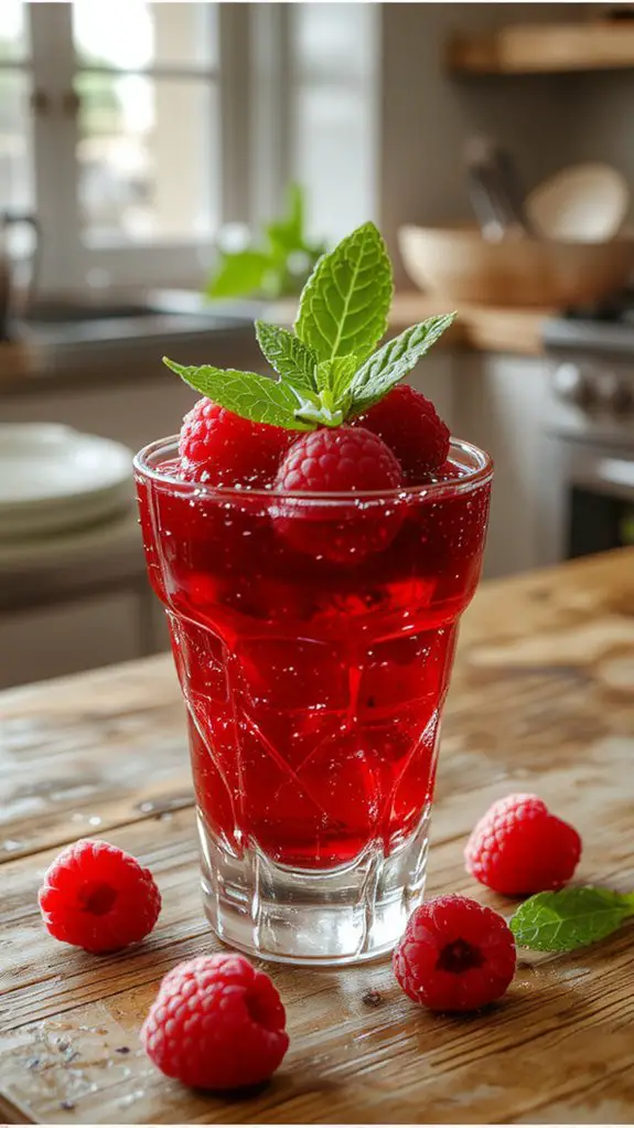 chill set serve garnish