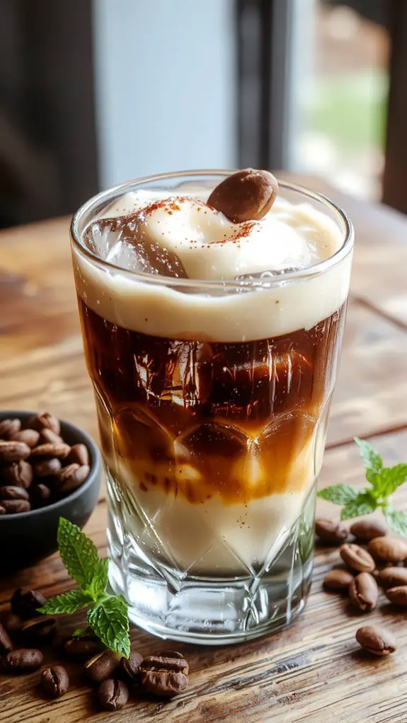 chilled craft cocktail ingredients