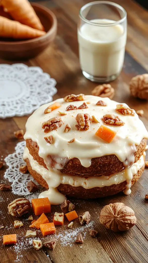 classic moist carrot cake