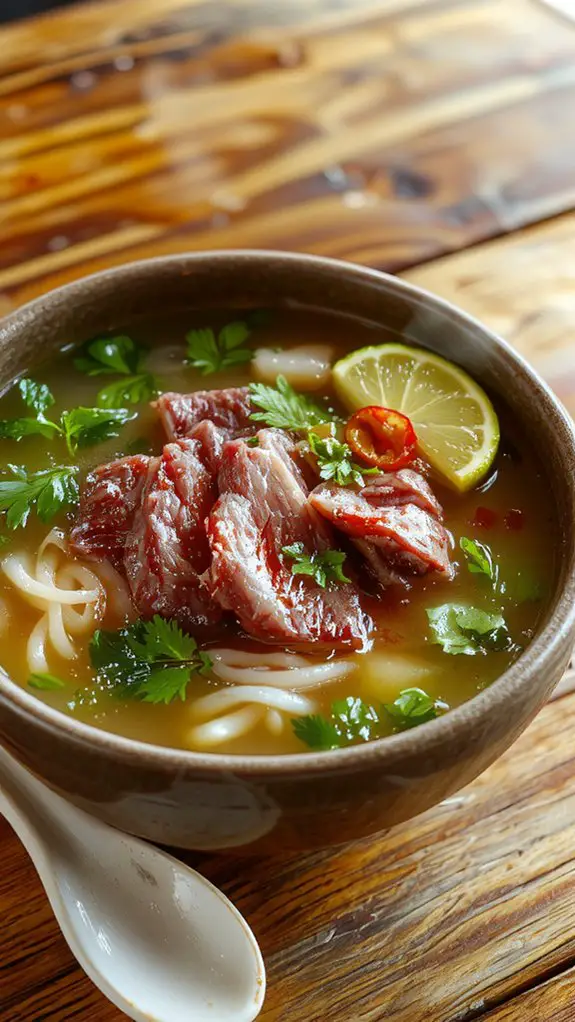 clear flavorful fresh pho