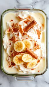 creamy banana layered dessert