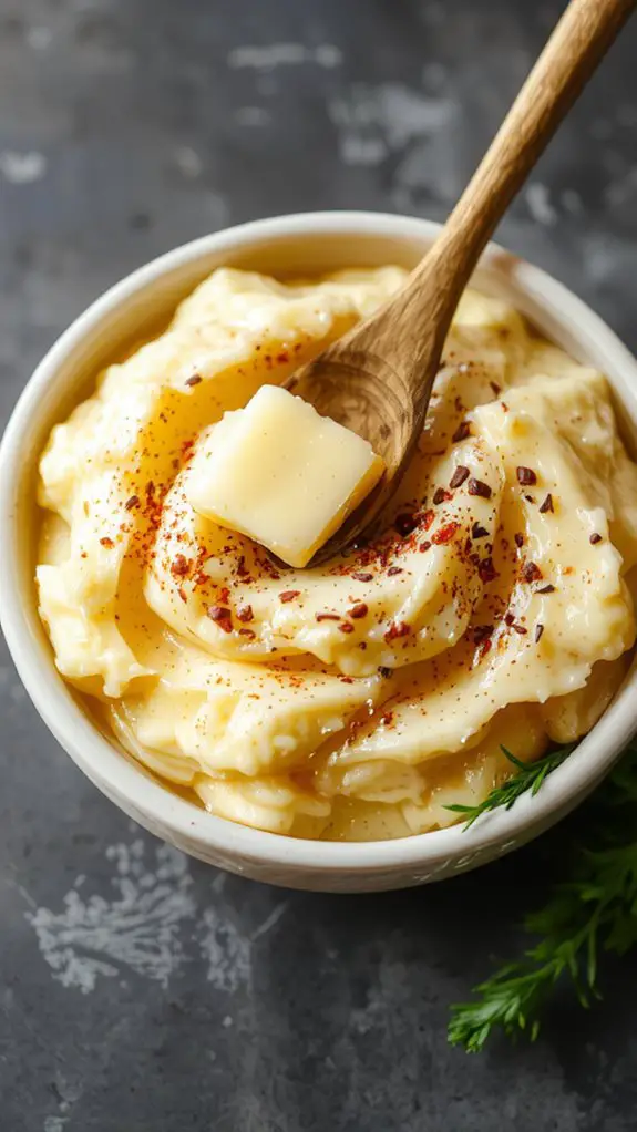 creamy buttery fluffy flavorful