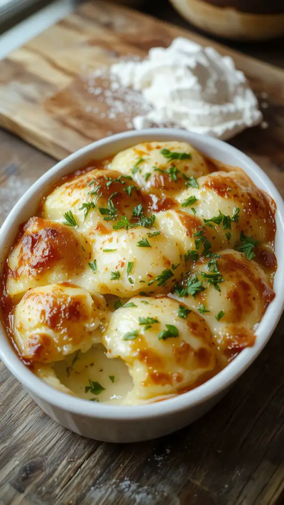 creamy cheesy potato dish
