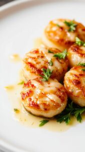 creamy garlic butter scallops