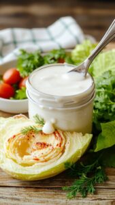 creamy herb flavor dressing