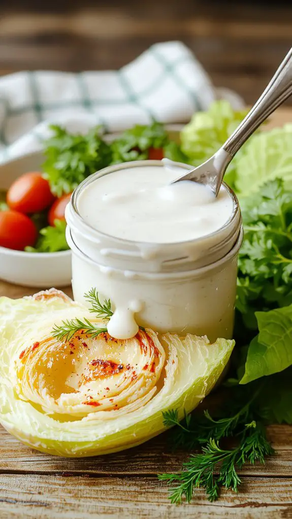 creamy herb flavor dressing