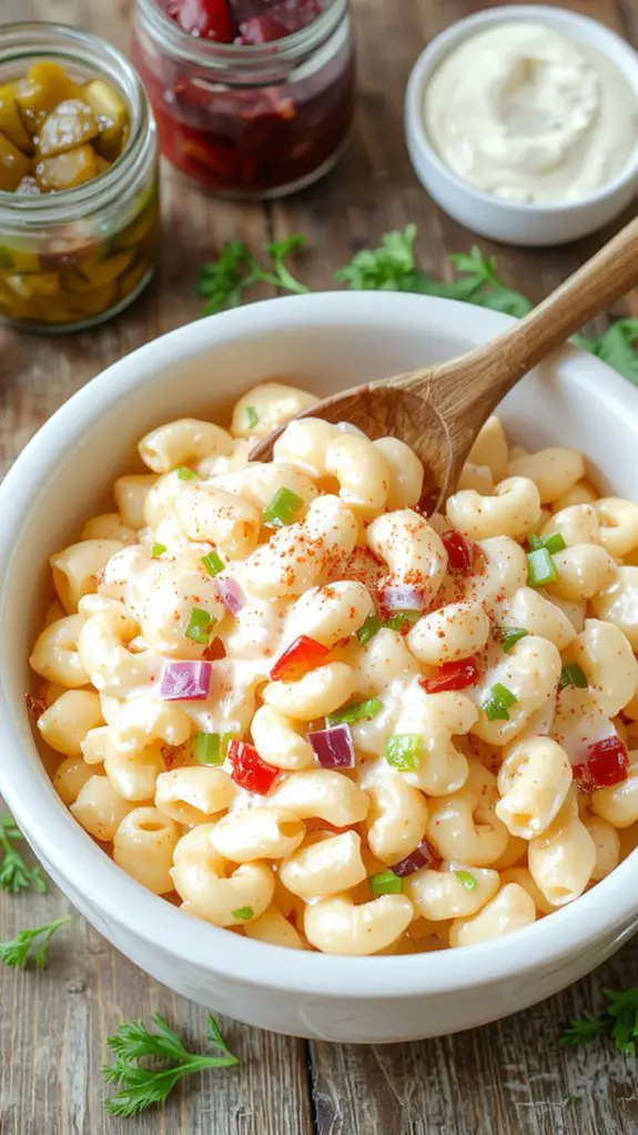 creamy pasta side dish