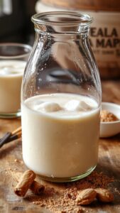 creamy rice cinnamon drink