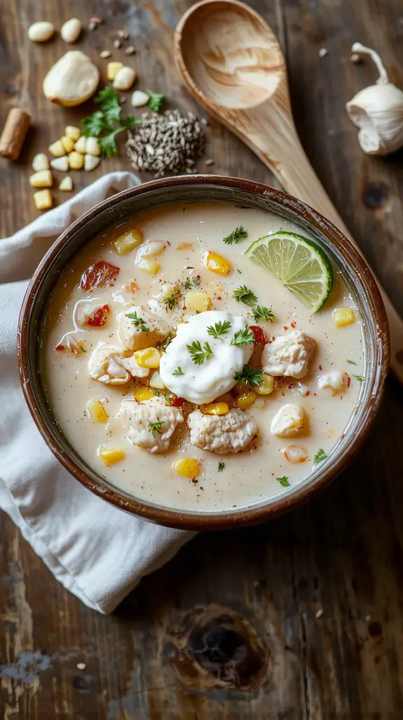 creamy savory chicken dish