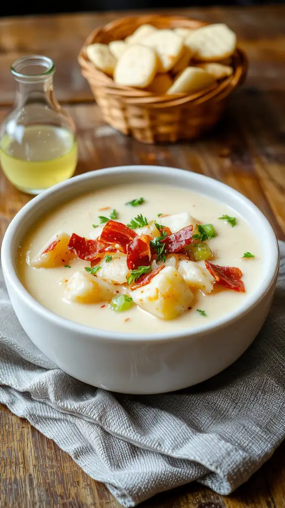 creamy seafood soup recipe