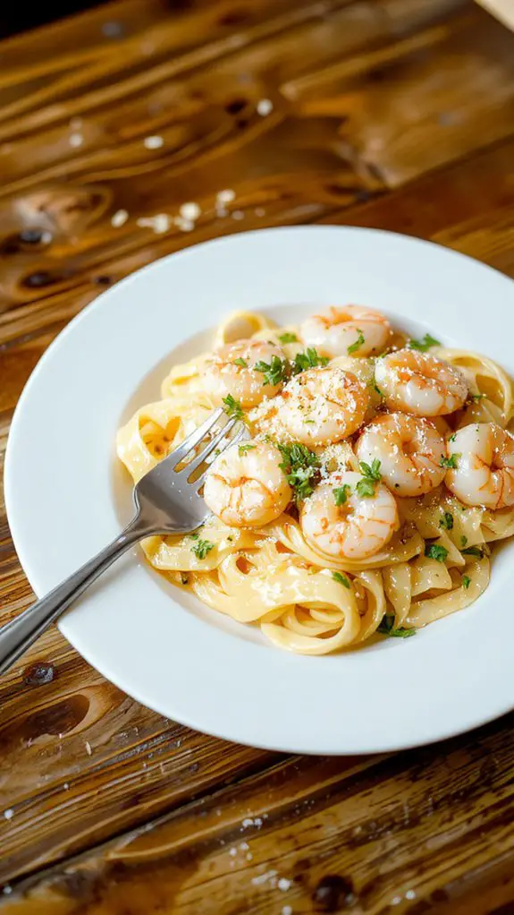 creamy shrimp pasta recipe