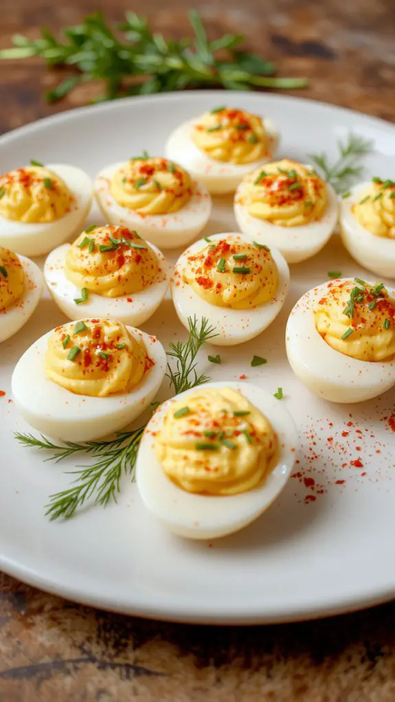 creamy smooth egg filling