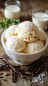 creamy sweet chilled dessert